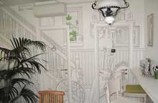 Charming Illustrated Walls
