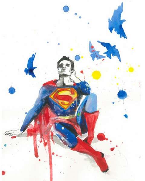 Distraught Comic Book Characters