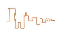 City Silhouette Clothes Pegs Image 2
