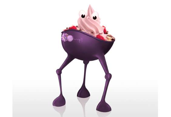 Three-Legged Dessert Dishes