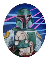 Bunny-Holding Sci-Fi Figures Image 5
