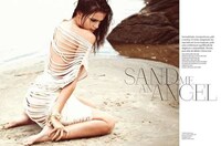 Roped Dress Beach Editorials Image 2