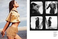 Roped Dress Beach Editorials Image 4