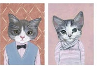 Cute Kitty-Clothed Portraits Image 3