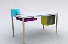 Colorblocked Office Furniture