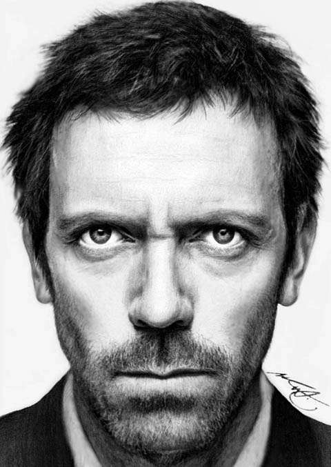 Intricate Celebrity Sketches