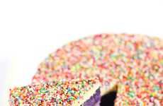 Radiant Rainbow Sprinkle Cakes
