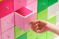 Pretty Pixelated Cabinets Image 4