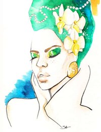 Sizzling Watercolor Seductresses Image 4