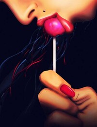Liquifying Licker Illustrations Image 7