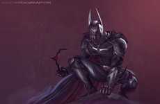 Futuristic Redesign Superhero Renderings
