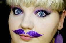 Feminine Facial Hair Tattoos