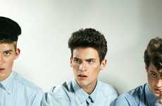 Denim-Clad Lad Shoots