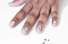 DIY Jeweled Nails