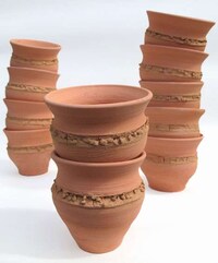 Plantable Clay Saucers Image 2