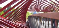 Red Winding Walkways Image 3