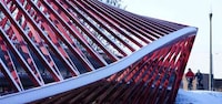 Red Winding Walkways Image 5