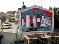 Dramatic Interactive Street Art Image 2