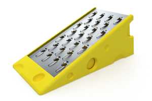 Cheesy Kitchen Contraptions: Cheese Grater by Steve Gates Resembles a ...