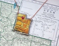 Embroidered Emblem Pendants Image 4