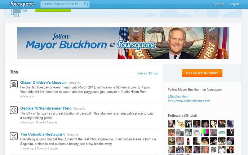 Real-Life Social Media Mayors