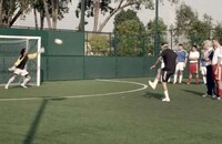 Blindfolded Soccer Stars Image 2