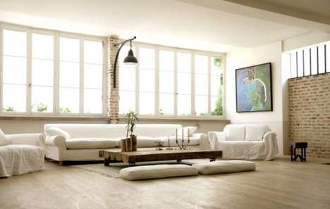 Milky White-Washed Lofts