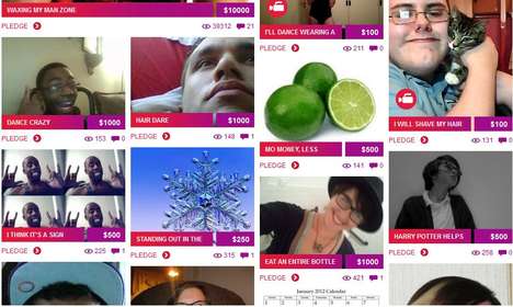 Challenge-Based Charity Sites