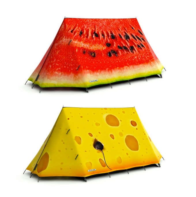 Tempting Technicolor Tents
