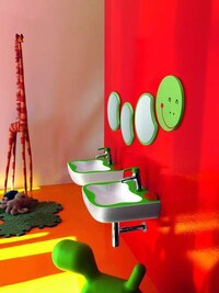 Colorful Child-Centric Restrooms Image 6
