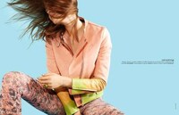 Floral-Framed Fashion Image 5