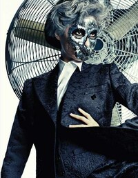 Futuristic Sequin-Faced Shoots Image 4