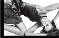 Somersaulting Supermodel Shoots