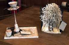 Mysterious Paper Sculptures
