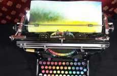Colorful Typing Machines
