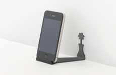 Unexpected Silhouette Smartphone Mounts