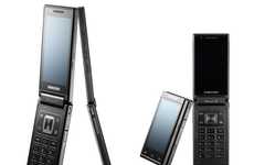 Two-Faced Clamshell Smartphones