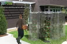 Upcycled Water Bottle Gardens