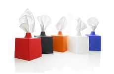 Pinched Kleenex Containers