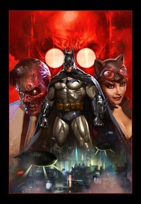 Fiery Superhero Fan Art Image 2