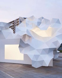 Crumpled Paper Canopies Image 3