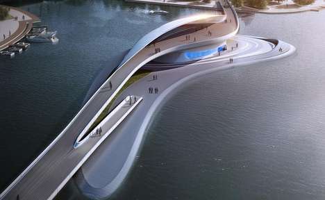 Modern Chinese Water Walkways
