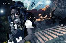 Charismatic Hip Hop Cartoons