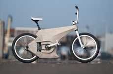 Classy Wooden Two-Wheelers