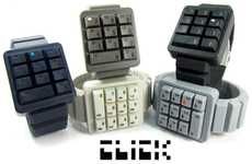 Number Pad Timepieces