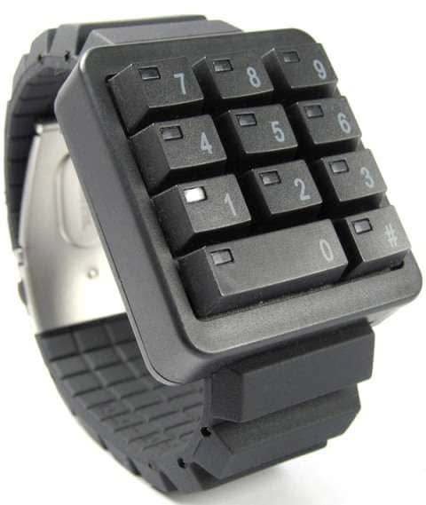 Number Pad Timepieces : Click Keypad Watch