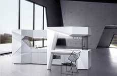 Folded Form Kitchenettes
