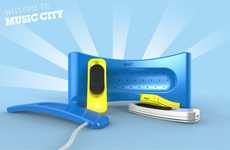 Disposable Razor Music Players