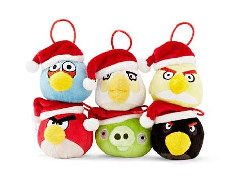 Santa Avian Ornaments