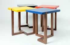 Simple Asymmetrical Furniture
